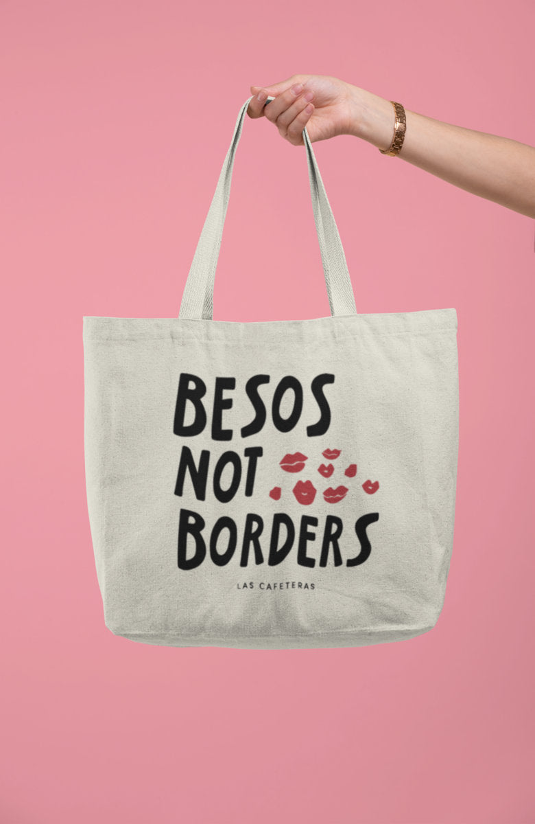 Besos Not Borders Tote Bag
