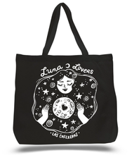 Load image into Gallery viewer, Luna Lovers Tote Bag Black
