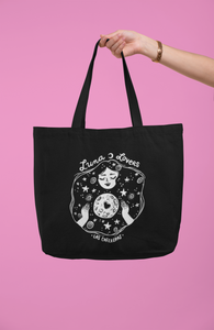 Luna Lovers Tote Bag Black